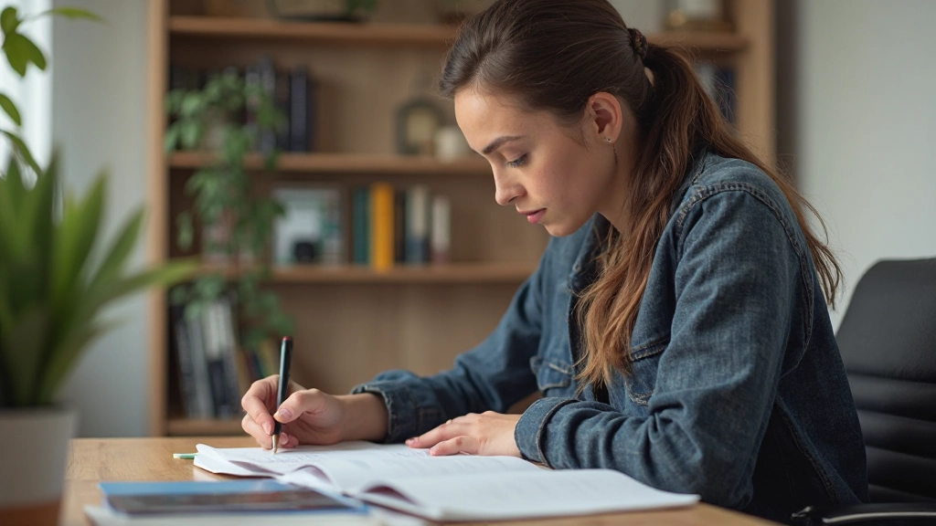 Toetsvoorbereiding voor Nederlands taalexamen in studeerkamer